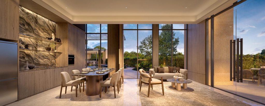 Residents' clubhouse and dining lounge